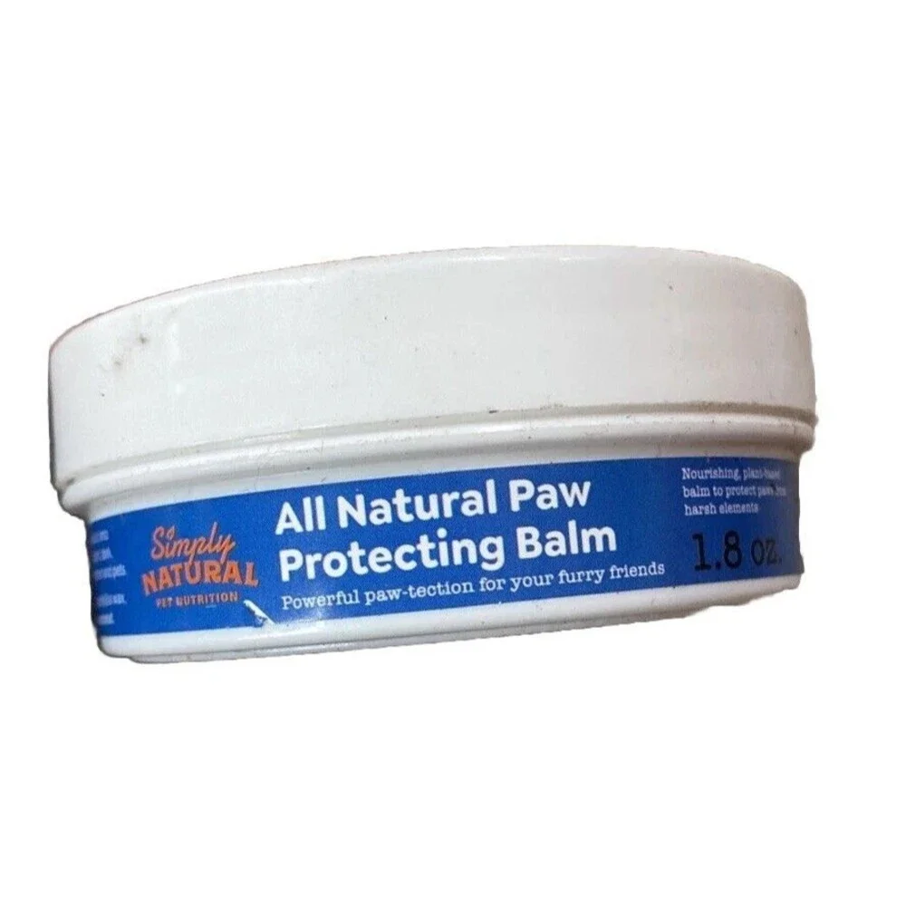 Simply Natural Pet Nutrition Paw Protecting Balm Moisturizing 1.8 Oz Vegan
